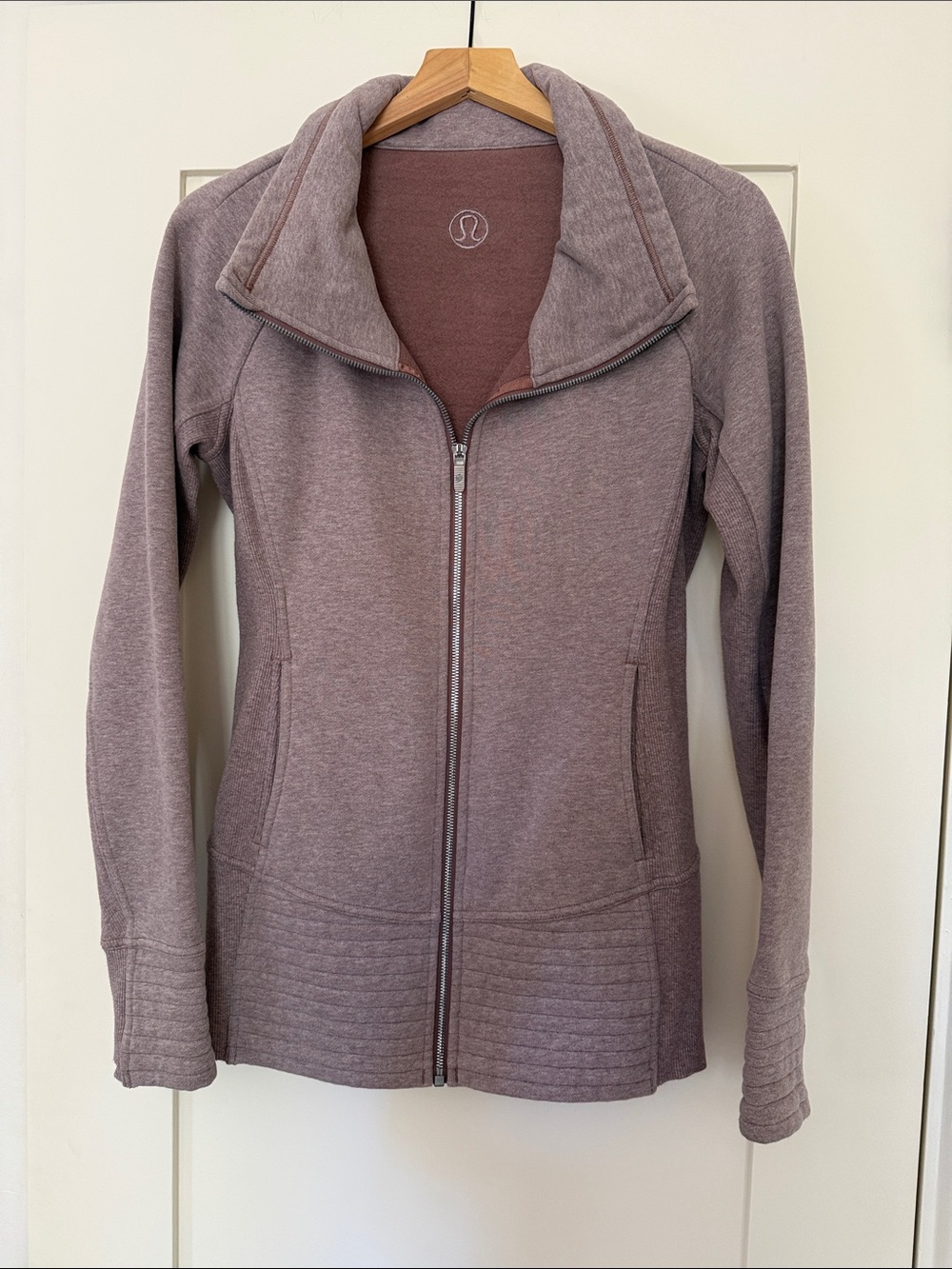 lululemon athletica Radient Jacket ll Mauve Zip-Up Hoodie Jacket